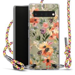 Carry Case Transparent Fabric colourful