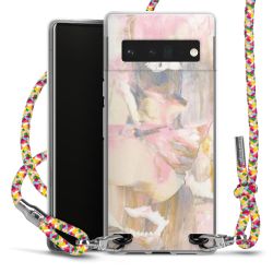 Carry Case Transparent Fabric colourful