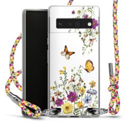 Carry Case Transparent Fabric colourful