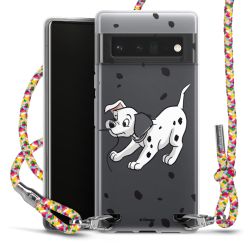 New Carry Case Transparent Stoff colourful/silber