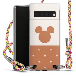 New Carry Case Transparent Stoff colourful/silber