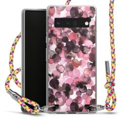New Carry Case Transparent Stoff colourful/silber