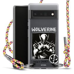 New Carry Case Transparent Stoff colourful/silber