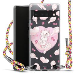 New Carry Case Transparent Stoff colourful/silber