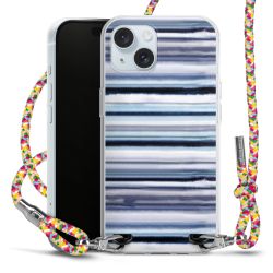 New Carry Case Transparent Stoff colourful/silber