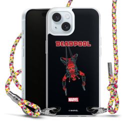 New Carry Case Transparent Stoff colourful/silber