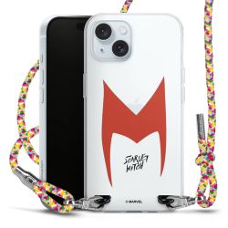 New Carry Case Transparent Stoff colourful/silber