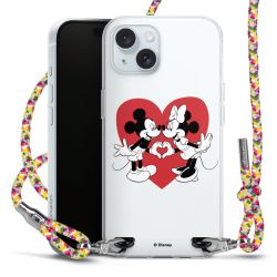 New Carry Case Transparent Stoff colourful/silber