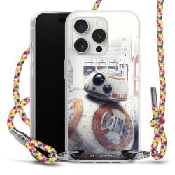 New Carry Case Transparent Stoff colourful/silber