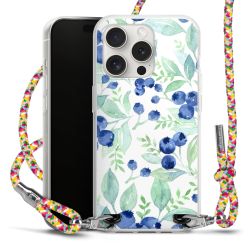 New Carry Case Transparent Stoff colourful/silber