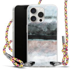 New Carry Case Transparent Stoff colourful/silber