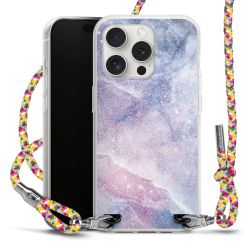 New Carry Case Transparent Stoff colourful/silber