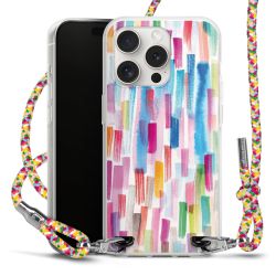 Carry Case Transparent Fabric colourful