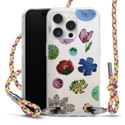 Carry Case Transparent Fabric colourful