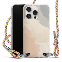 New Carry Case Transparent Stoff colourful/silber