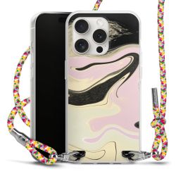 New Carry Case Transparent Stoff colourful/silber