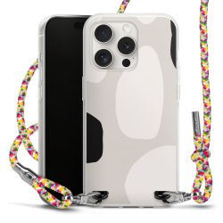 New Carry Case Transparent Stoff colourful/silber