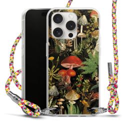 New Carry Case Transparent Stoff colourful/silber