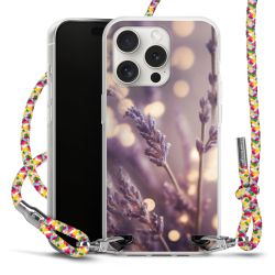 New Carry Case Transparent Stoff colourful/silber