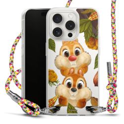 New Carry Case Transparent Stoff colourful/silber