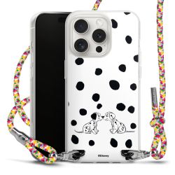 New Carry Case Transparent Stoff colourful/silber