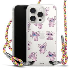 New Carry Case Transparent Stoff colourful/silber