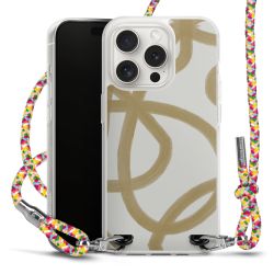 New Carry Case Transparent Stoff colourful/silber