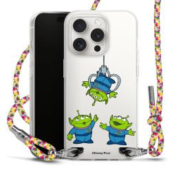 New Carry Case Transparent Stoff colourful/silber