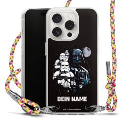 New Carry Case Transparent Stoff colourful/silber