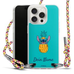 New Carry Case Transparent Stoff colourful/silber