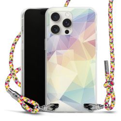 New Carry Case Transparent Stoff colourful/silber