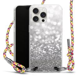 New Carry Case Transparent Stoff colourful/silber