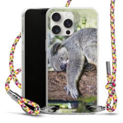 New Carry Case Transparent Stoff colourful/silber