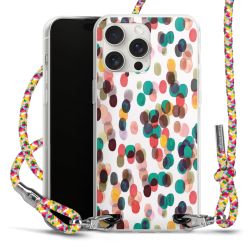 Carry Case Transparent Fabric colourful