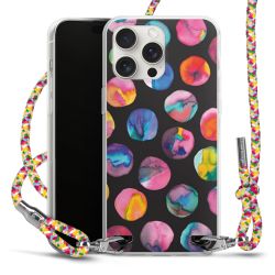 Carry Case Transparent Fabric colourful