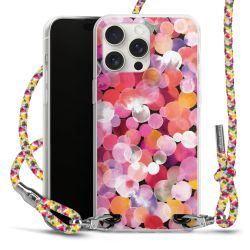 Carry Case Transparent Fabric colourful