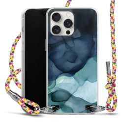 New Carry Case Transparent Stoff colourful/silber