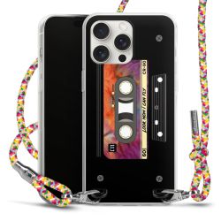 New Carry Case Transparent Stoff colourful/silber