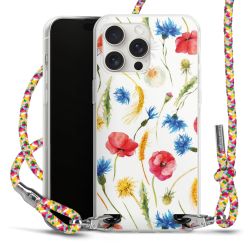 Carry Case Transparent Fabric colourful