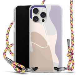 New Carry Case Transparent Stoff colourful/silber