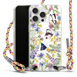 Carry Case Transparent Fabric colourful