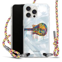 New Carry Case Transparent Stoff colourful/silber