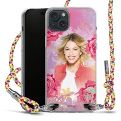 New Carry Case Transparent Stoff colourful/silber