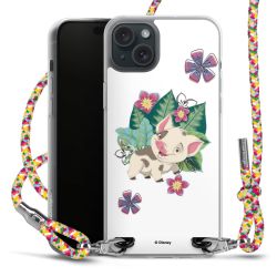 New Carry Case Transparent Stoff colourful/silber