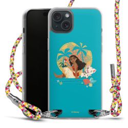 New Carry Case Transparent Stoff colourful/silber