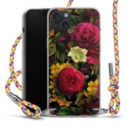 Carry Case Transparent Fabric colourful