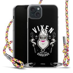 New Carry Case Transparent Stoff colourful/silber