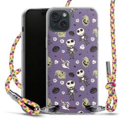 New Carry Case Transparent Stoff colourful/silber