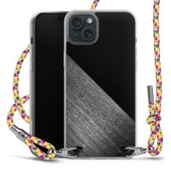 New Carry Case Transparent Stoff colourful/silber