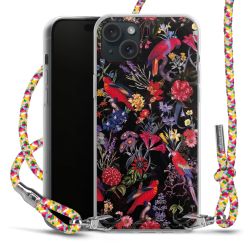 Carry Case Transparent Fabric colourful